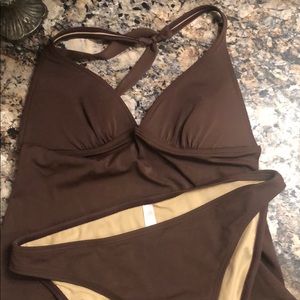 Two piece swim suit